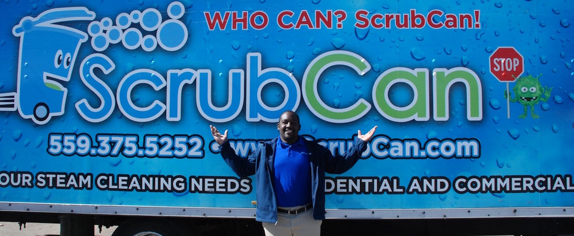 man in front of a truck