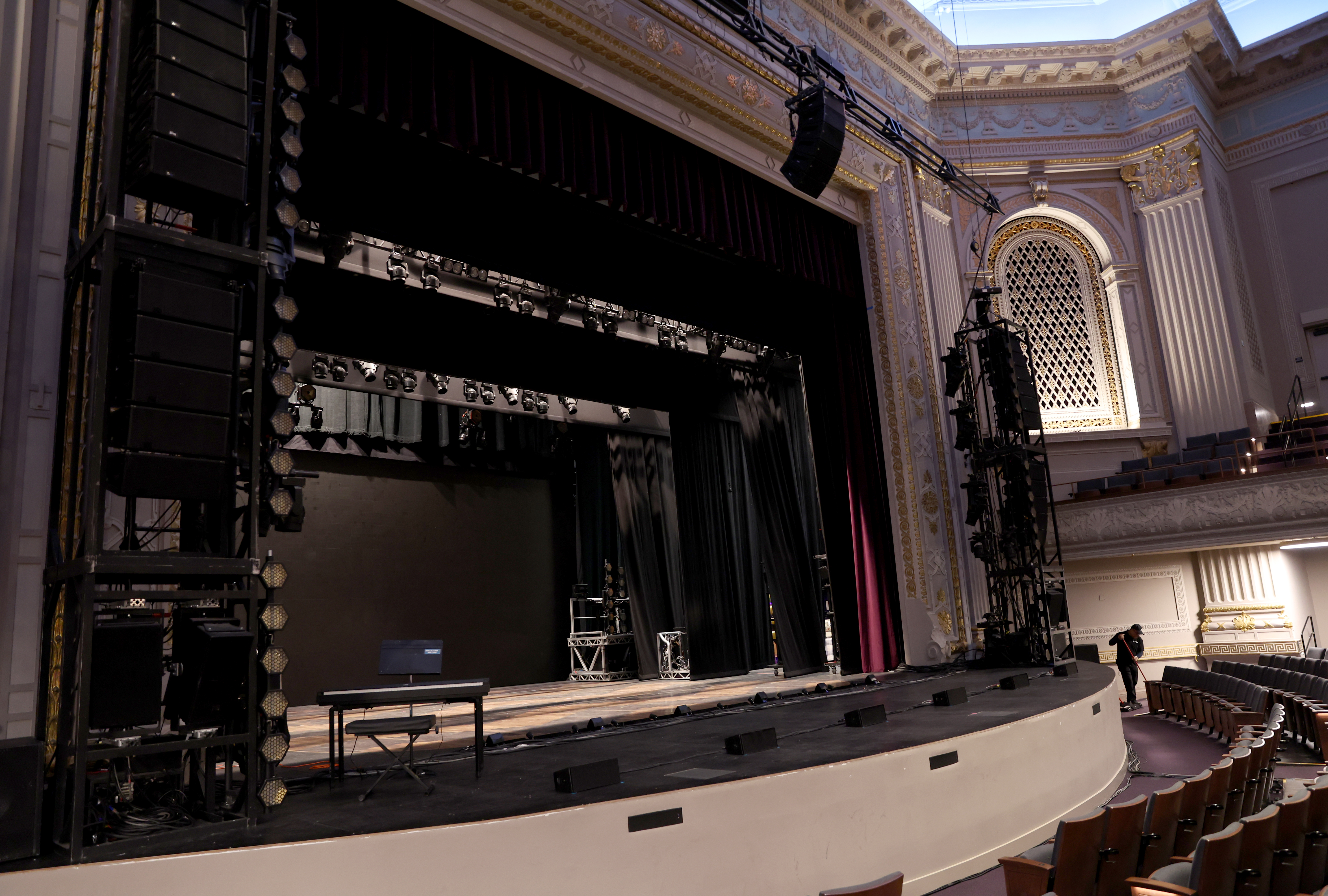 A view of the Calvin Simmons Theater at the newly-reopened...