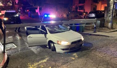 Chase ends in crash, arrest of Oakland carjacking suspects