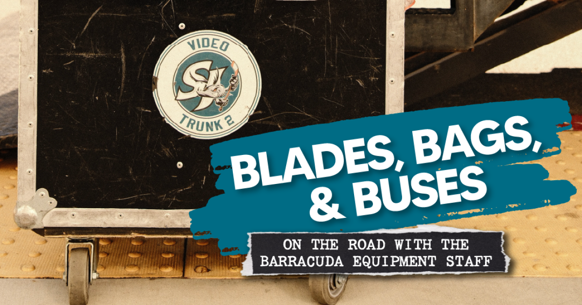 San Jose Barracuda | On the Road with Barracuda Equipment Staff