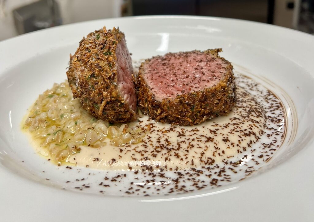 Osteria Fasulo's take on Fassona beef