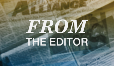From the Editor - Community Alliance
