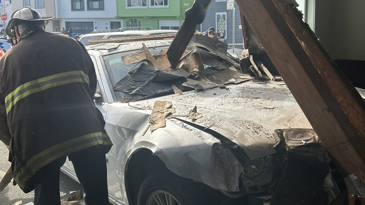 Multiple people hurt after car crashes into church in SF – NBC Bay Area