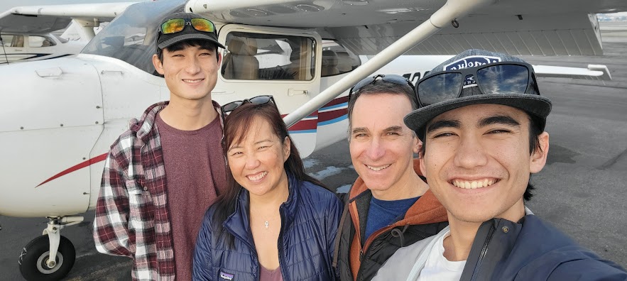 Jeff and Roberta Jeannette with their two sons. (Photo courtesy...