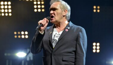 Morrissey Kicks Off 2026 By Canceling California Concerts