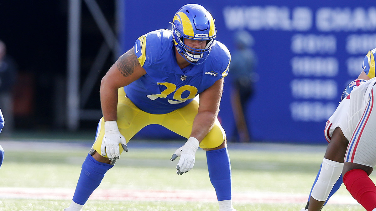 Rams open practice window for veteran offensive lineman – NBC Los Angeles