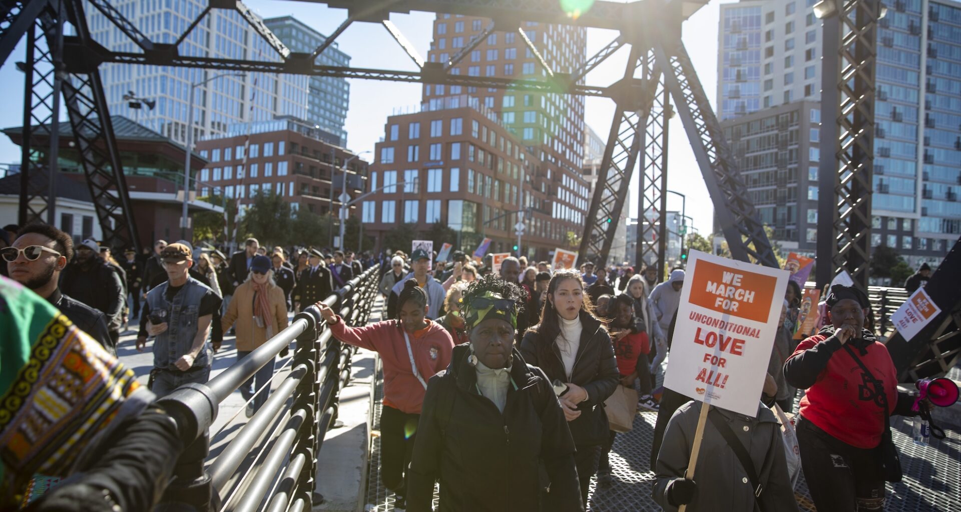 Bay Area Turns to Protest and Service on MLK Day Amid Trump Immigration Policies