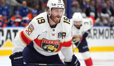 Matthew Tkachuk returns from injury, makes season debut against San Jose