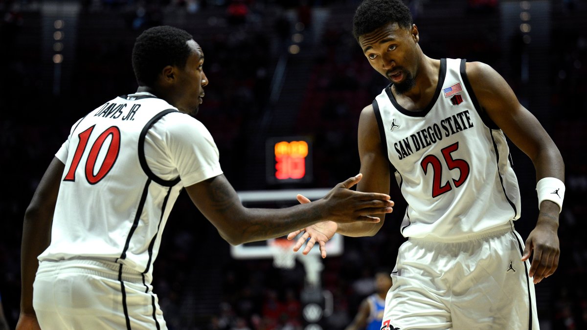 Aztecs blow 24-point lead, outlast Boise St. for bonkers 3OT win – NBC 7 San Diego