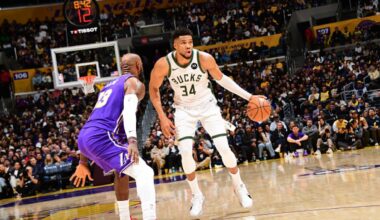 Giannis stops LeBron twice in the final minute as the Bucks rally to beat the Lakers 105-101 – NBC Los Angeles