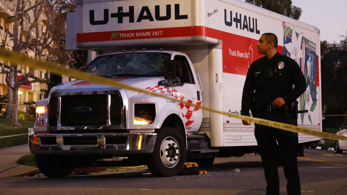 Man who drove U-Haul truck into Westwood protest speaks out – NBC Los Angeles