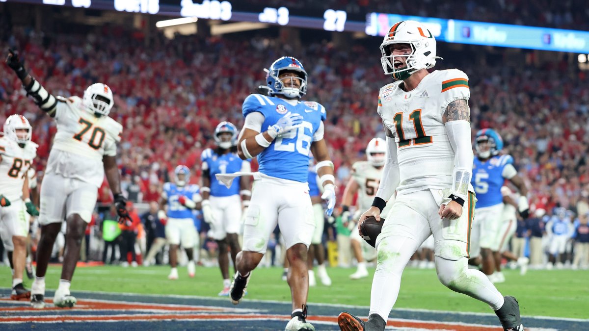 Miami Hurricanes win Fiesta Bowl, reach CFP national championship – NBC Los Angeles