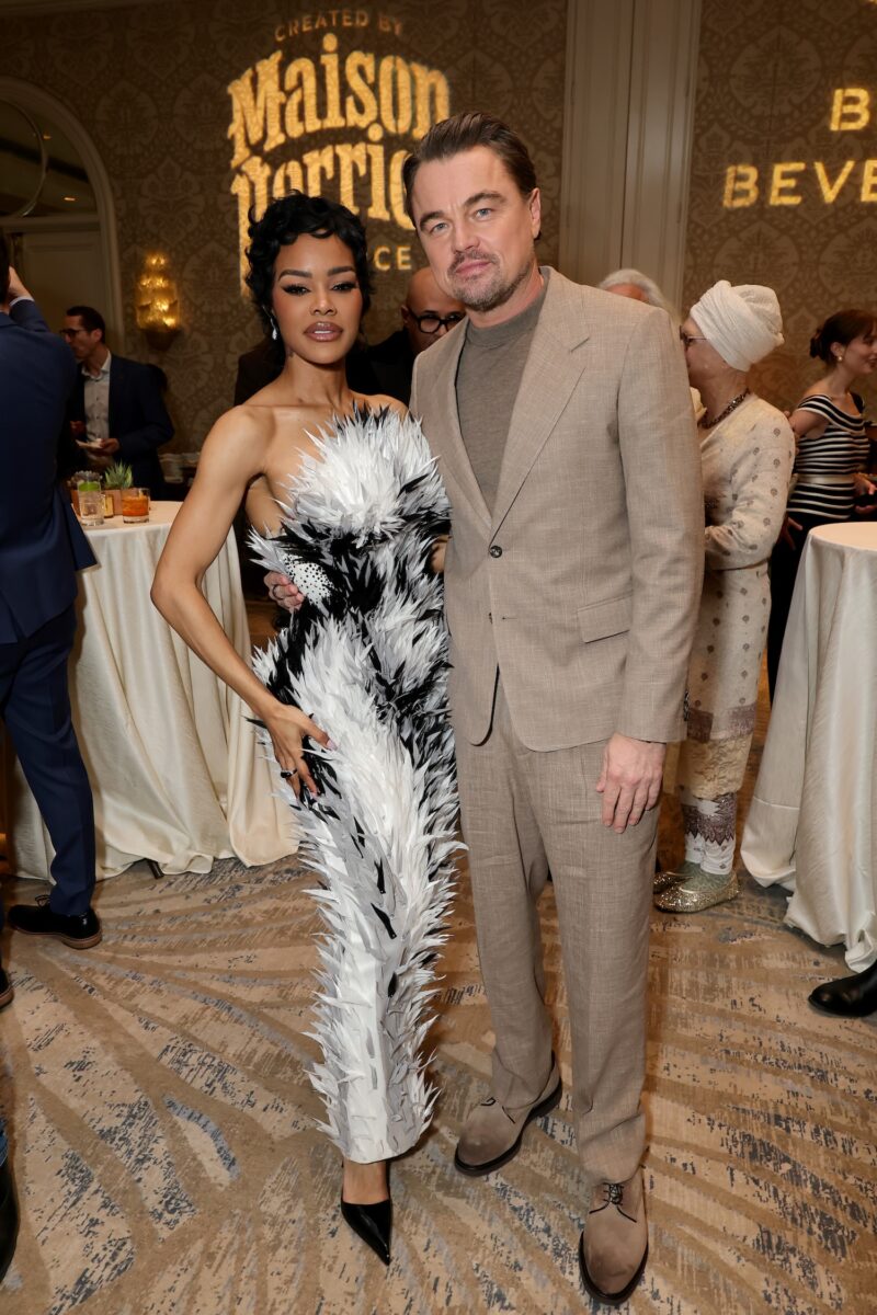 Teyana Taylor and Leonardo DiCaprio 