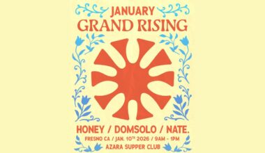 Grand Rising will host its third sober community event Saturday, Jan. 10, 2025, in north Fresno, featuring group runs, a bike ride, vendors, live music and fitness-focused activities. (Grand Rising)