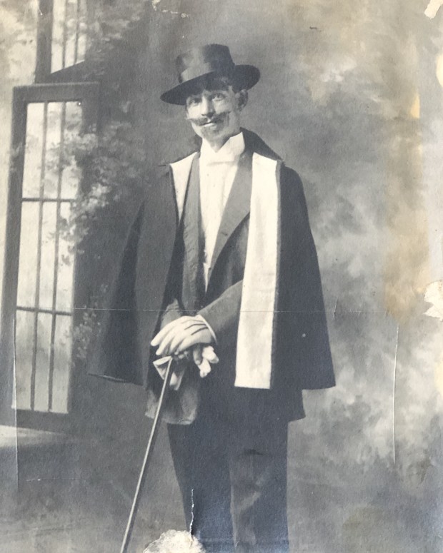 The Oakland Magic Circle was founded on July 25, 1925, by, among others, Alfred J. Battle, above, who performed under the stage name "Professor El-Tab." (photo courtesy of Byron Walker)