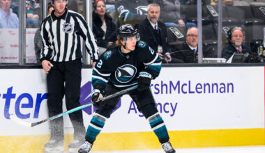 Sharks' Smith Excited to Face College Roommate For the First Time