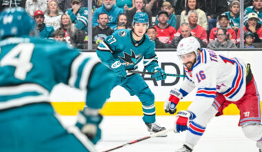 Sharks' Grier Explains Decision To Keep Michael Misa In The NHL