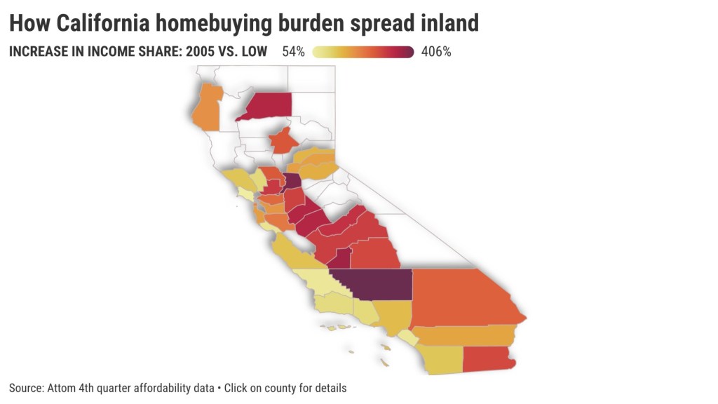 Homebuying burden quadrupled in California’s low-price counties – Orange County Register