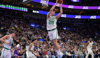 Celtics rookie Hugo Gonzalez is averaging 14.9 minutes per game.