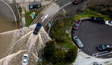 Rain continues in parts of California still reeling from flooding and high tides