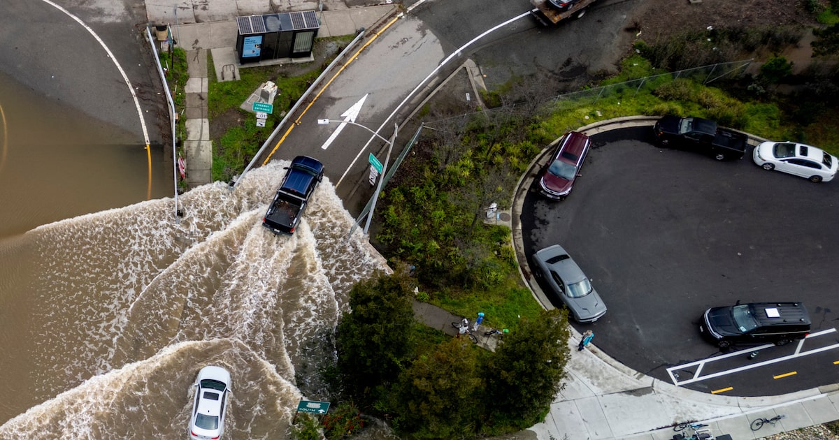 Rain continues in parts of California still reeling from flooding and high tides