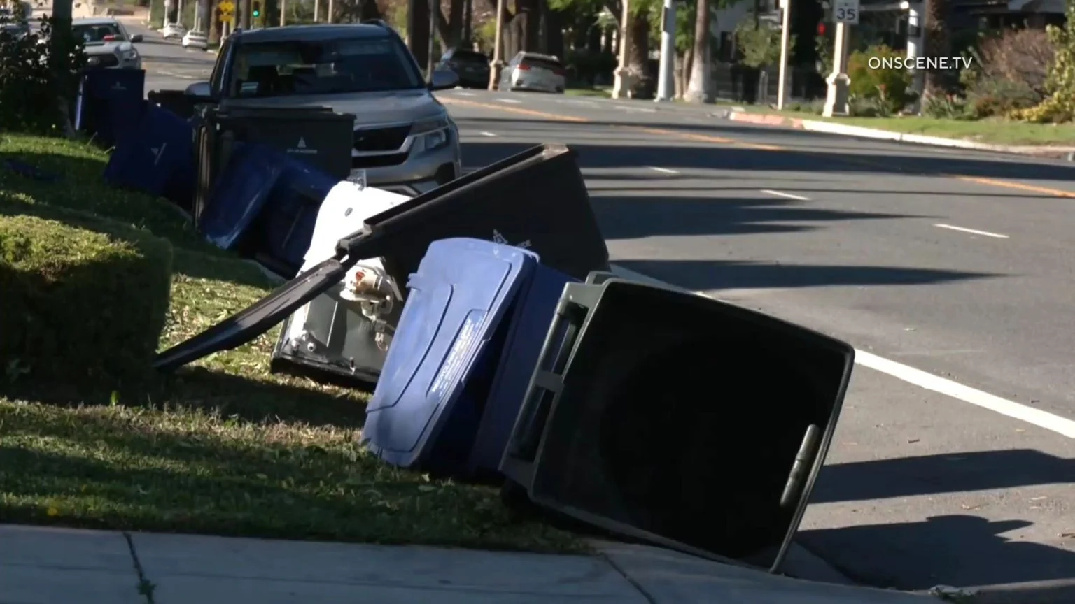 Winds Continue Battering Southland Sunday With Slightly Higher Temps