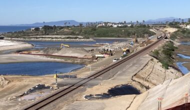 Sand replenishment starting at Ponto Beach in Carlsbad