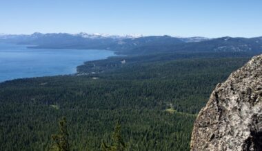 California, Nevada Senators introduce legislation to support Lake Tahoe Conservation Efforts