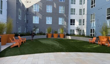 The Mainline North affordable housing apartments, another piece of the Tasman East Specific Plan, are now open in Santa Clara.