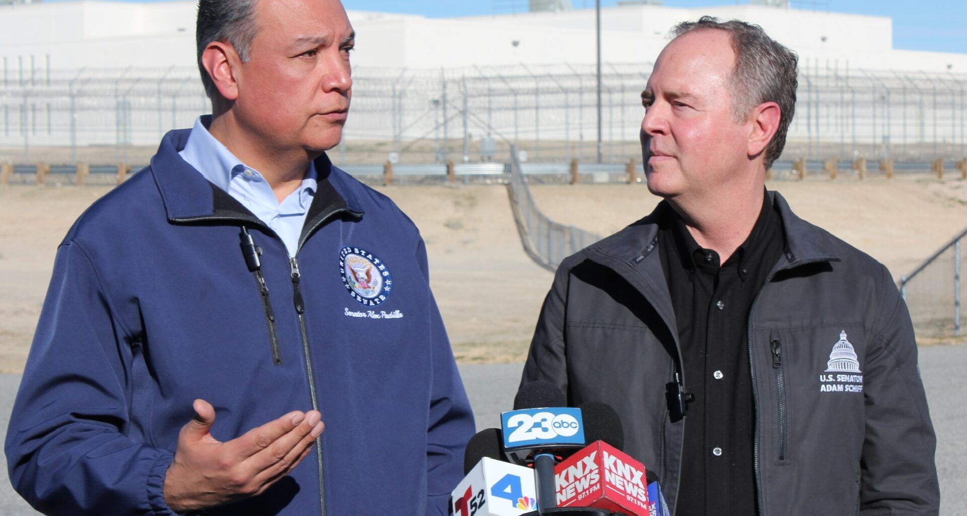 WATCH: Padilla, Schiff Conduct Oversight of California City ICE Detention Center