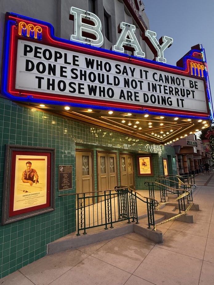 Historic Bay Theatre to celebrate one-year anniversary