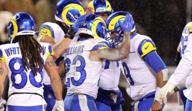 Rams vs. Bears score, live updates: Chicago responds with Williams TD pass to DJ Moore