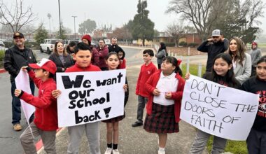 Parents speak out after Catholic Diocese of Sacramento announces plans to close two South Sacramento schools
