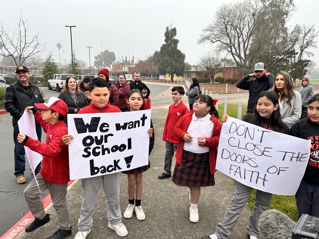 Parents speak out after Catholic Diocese of Sacramento announces plans to close two South Sacramento schools