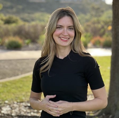Dr. Jennie Luna, an obesity medicine physician and endocrinologist at Scripps Clinic Hillcrest, leads NuVee Inc., a start-up for an "emotionally intelligent" AI tool called Koa. (Provided by Jennie Luna)