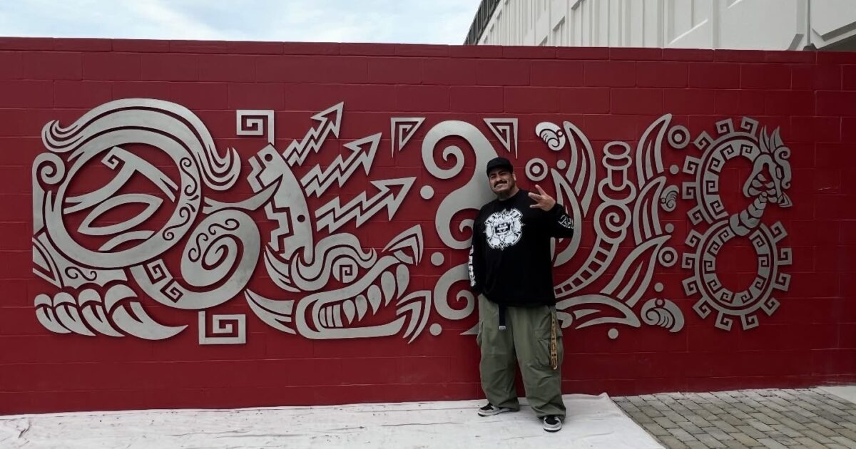 Aztec mural designed to protect San Jose firefighters