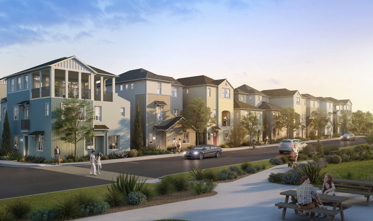 Rendering of the proposed Woodland Hills housing project at 4868...