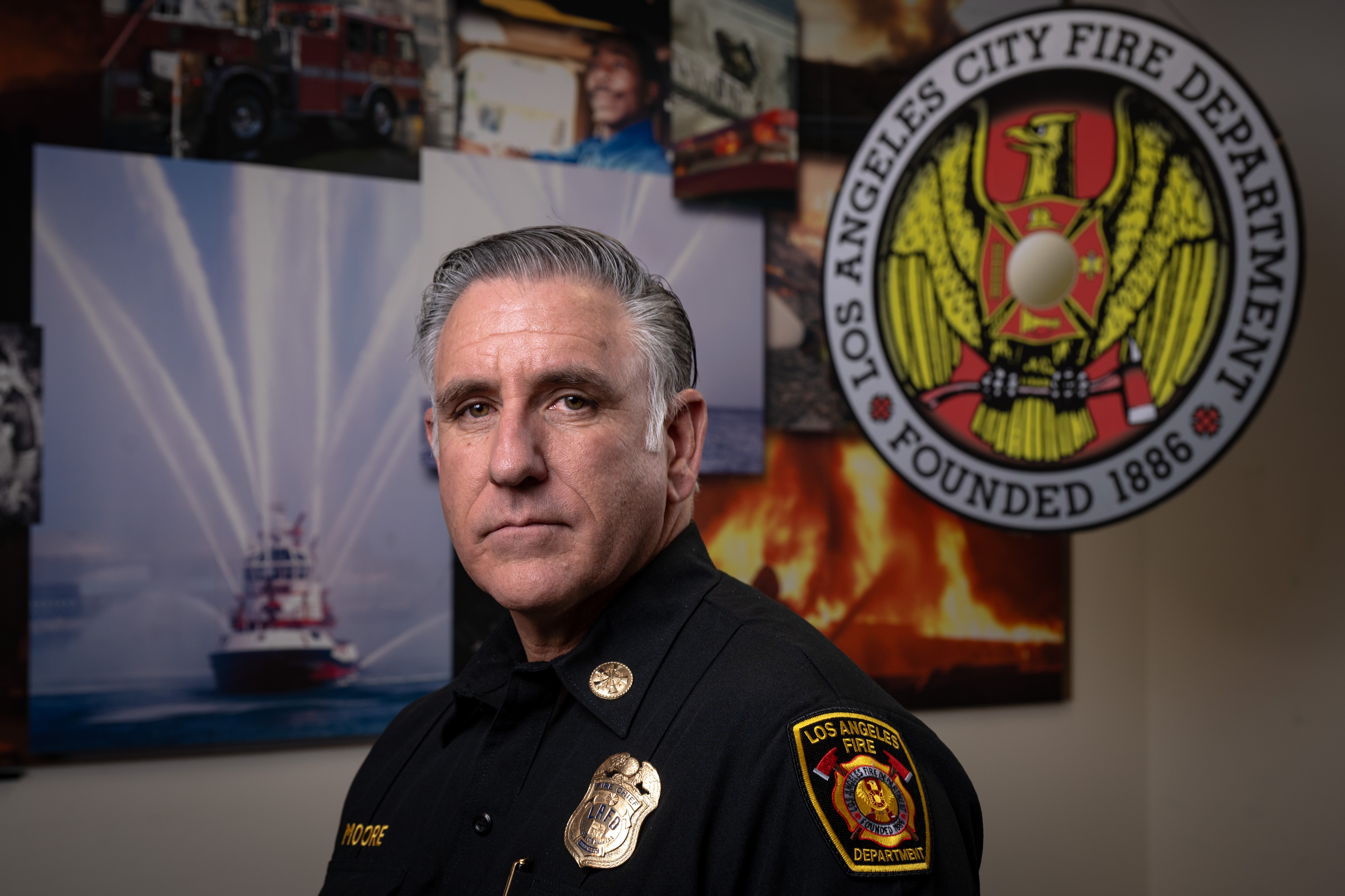 Los Angeles Fire Chief Jaime Moore discusses how the department...