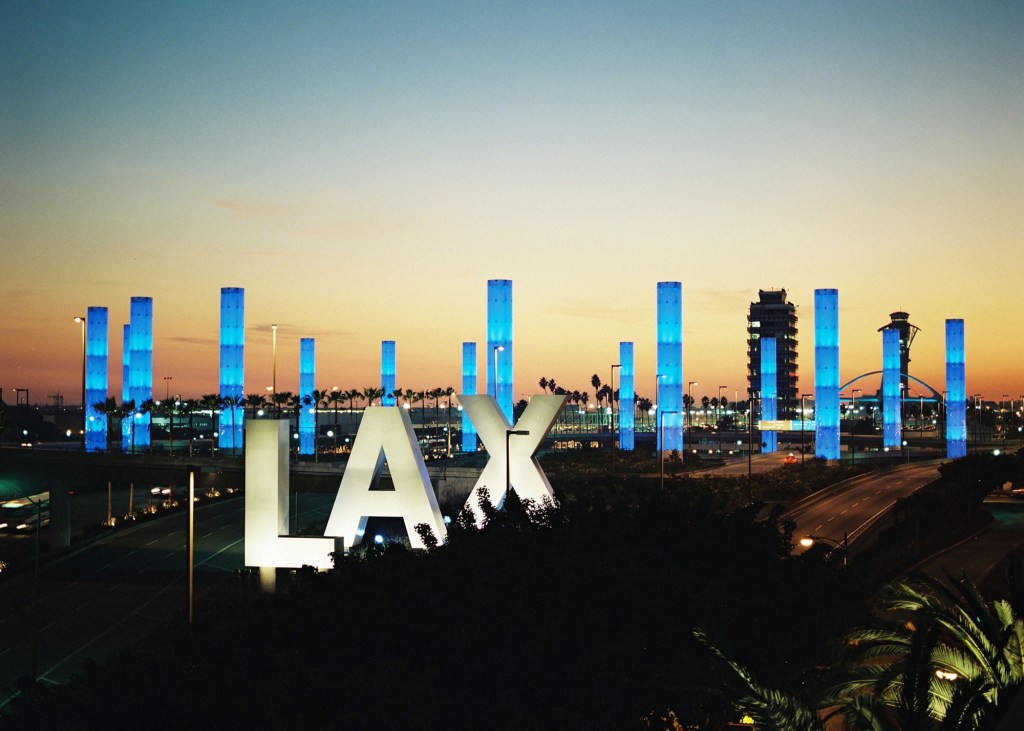 LAX is losing its ring of 15 glowing pylons that mark its entrance – Daily News
