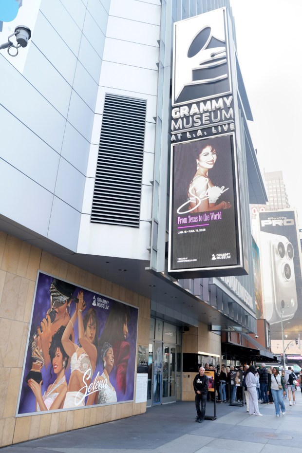 The Grammy Museum is displaying personal items from Tejano music star Selena that have never been seen outside of Texas until now. (Photo by Rebecca Sapp/Getty Images For The Recording Academy)