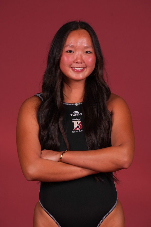 Aileen Shin is a fourth-year varsity water polo player at The Bishop's School in La Jolla. (Dune Media)