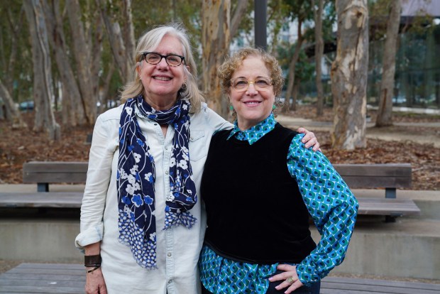 La Jolla Playhouse's newest production, "The Recipe," is directed by Lisa Peterson (left) and written by Claudia Shear. (Samantha Laurent)