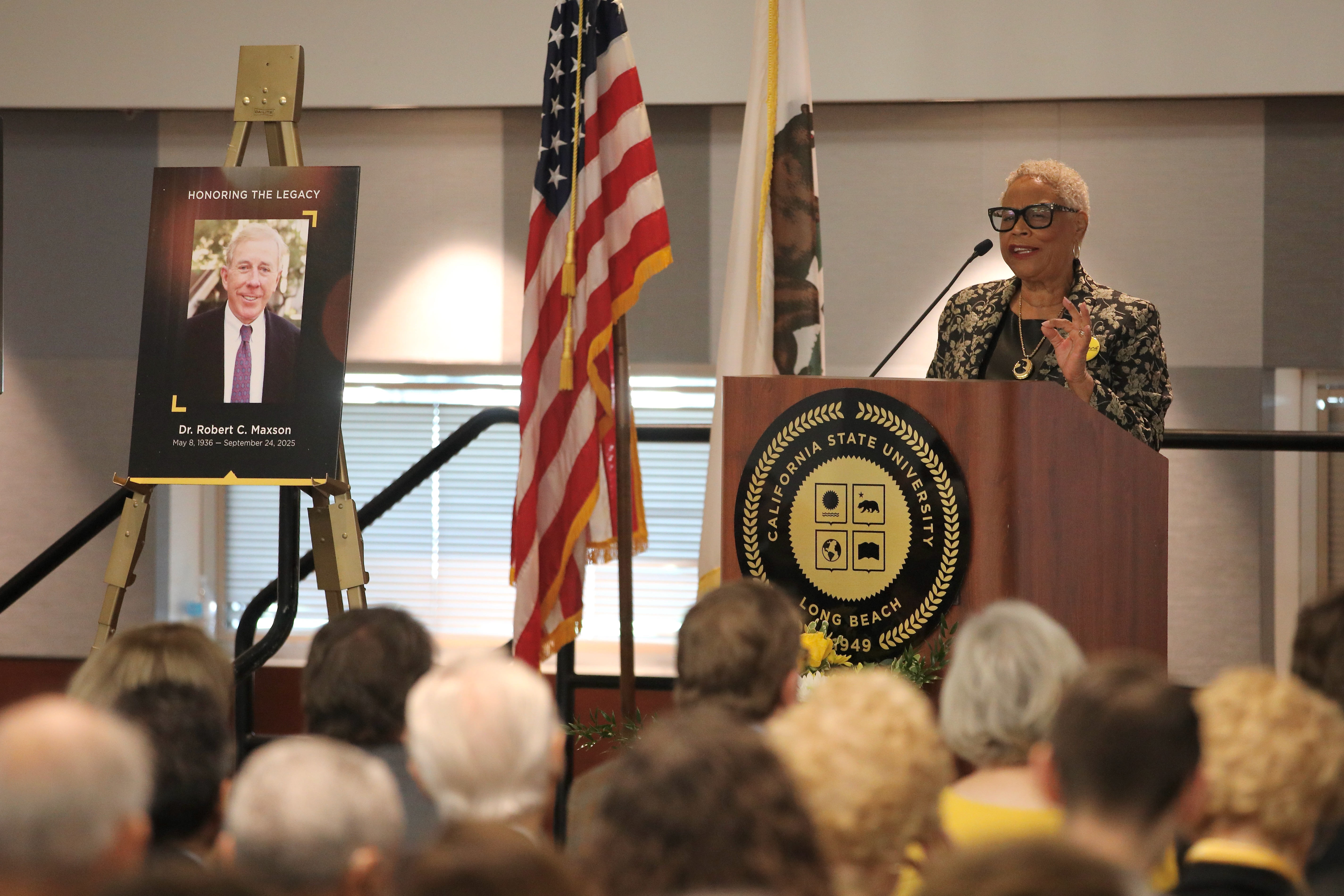 Valerie Bordeaux, the founding director of the Presidentâs Scholars Program...