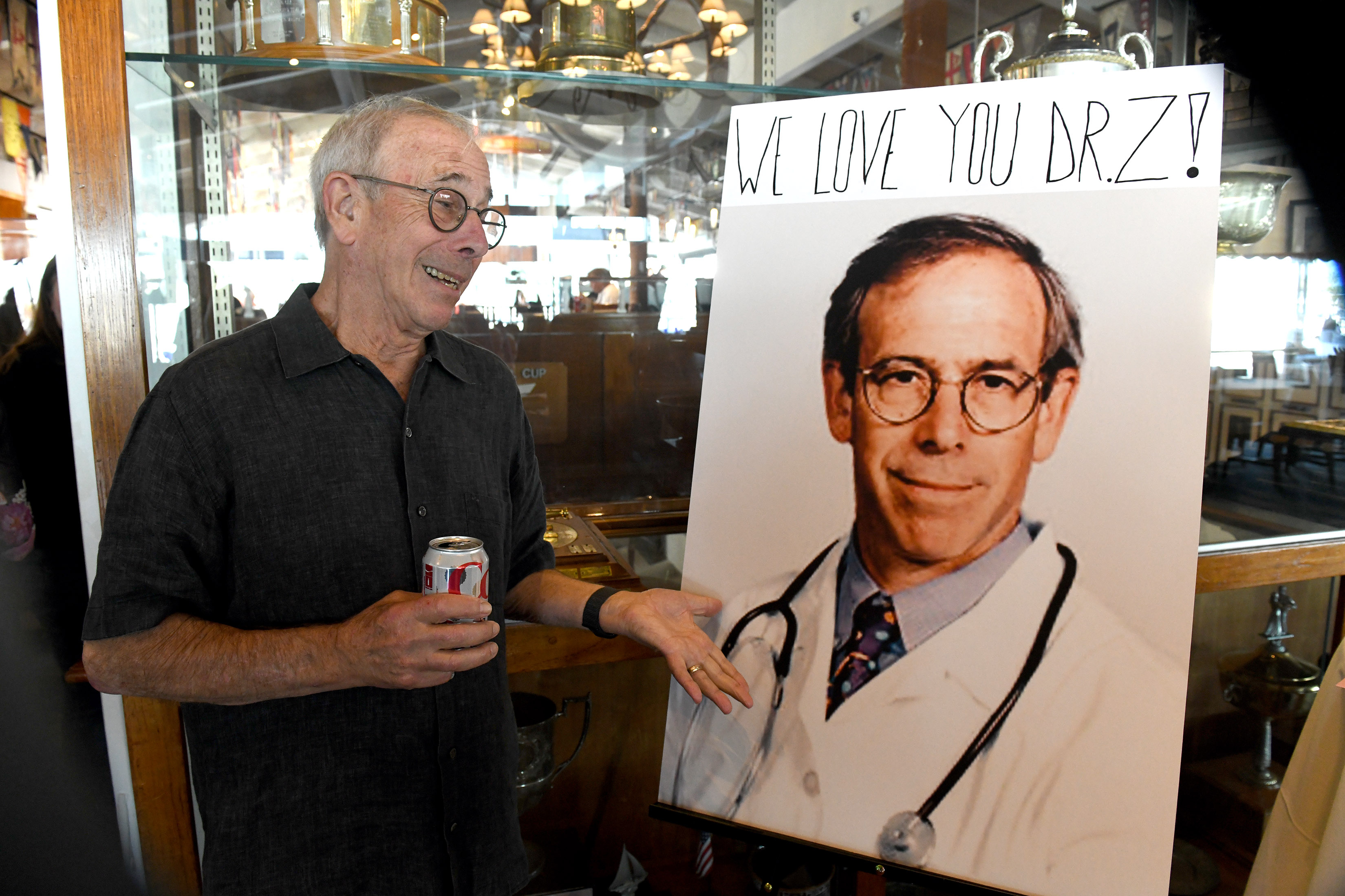 Dr. Marvin Zamost, a well-known family doctor who is retiring...