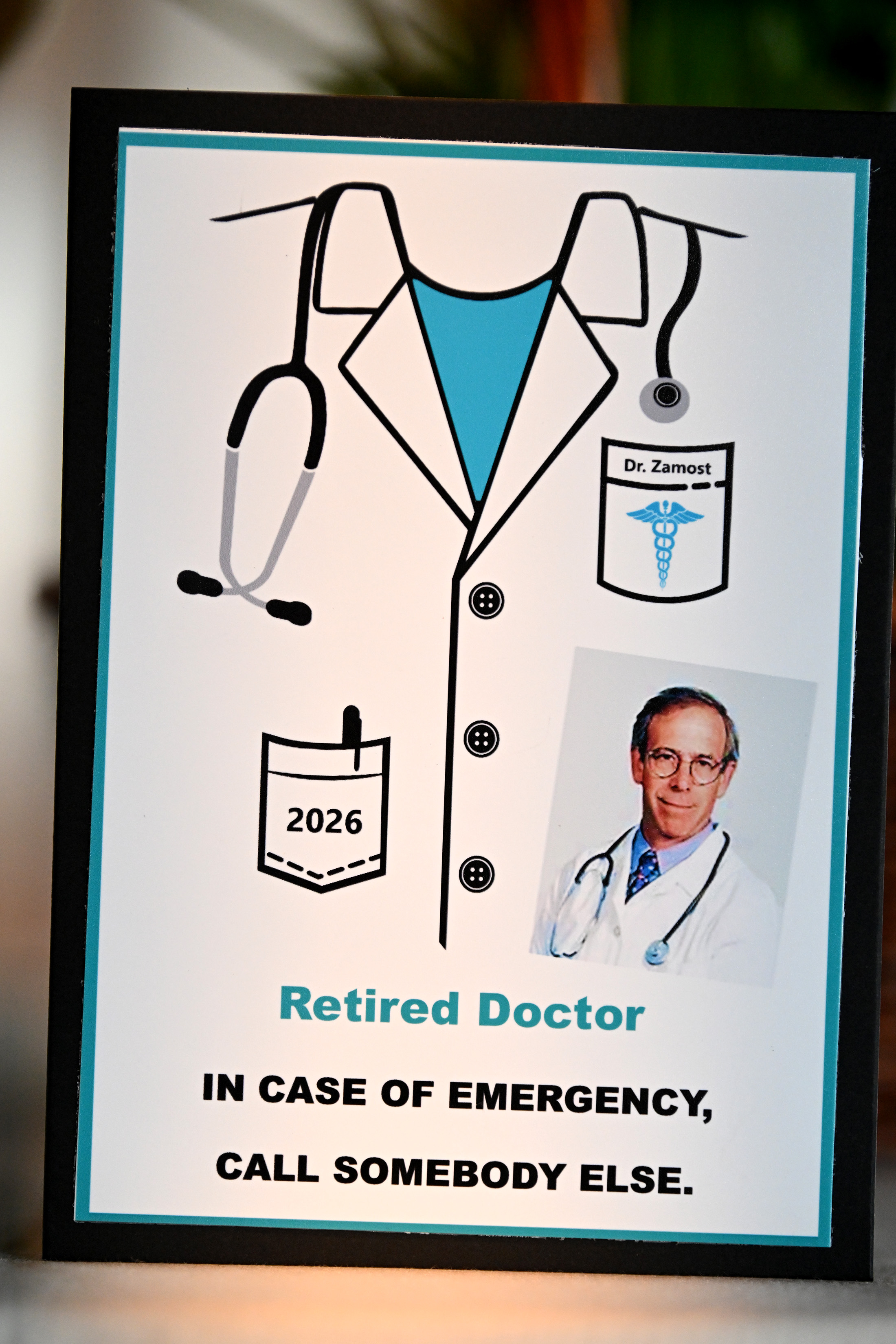 Pat and Rich Archboldâs card presented during a farewell reception...