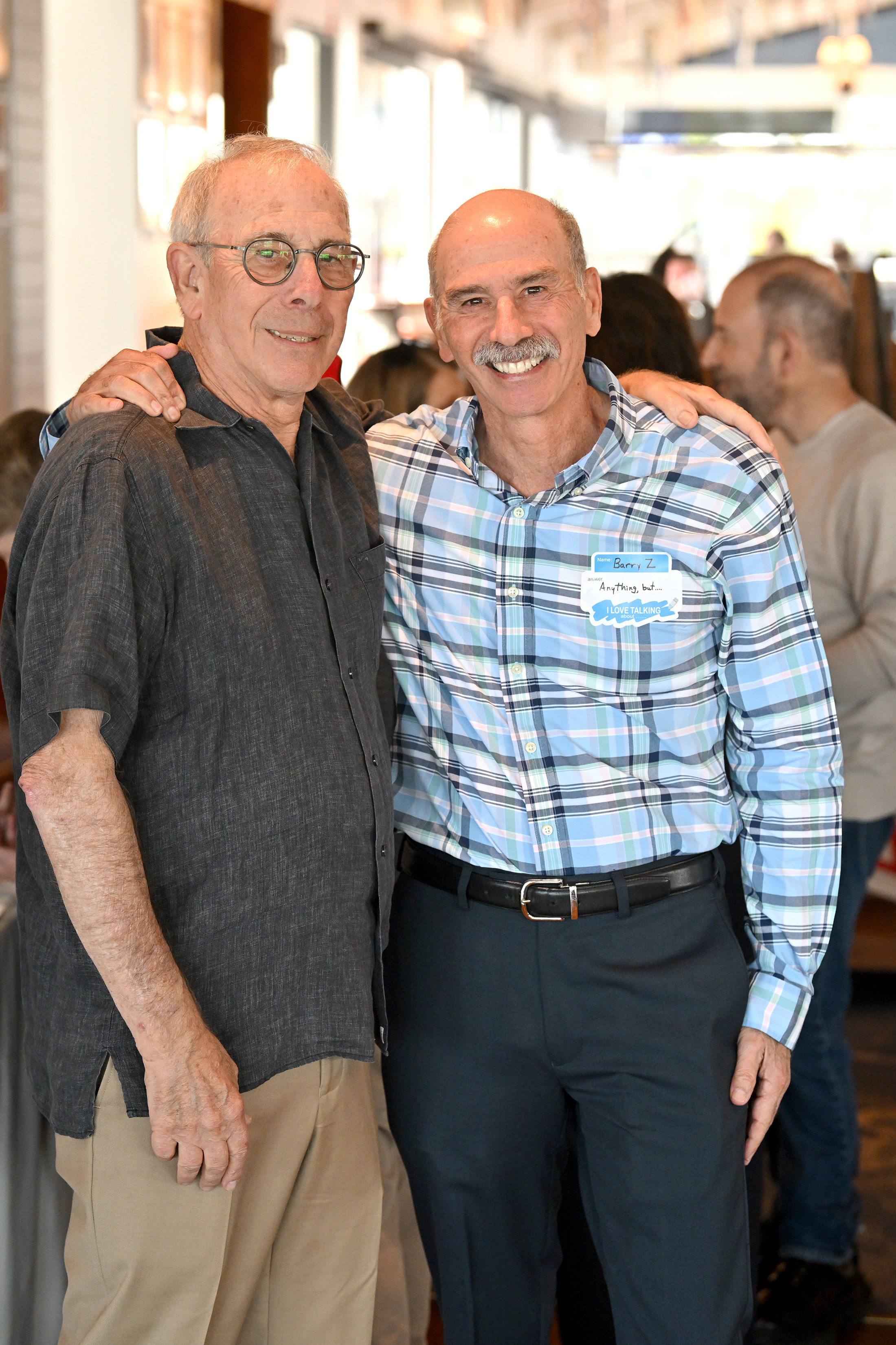 Dr. Barry Zamost attends his brotherâs farewell reception for retiring...