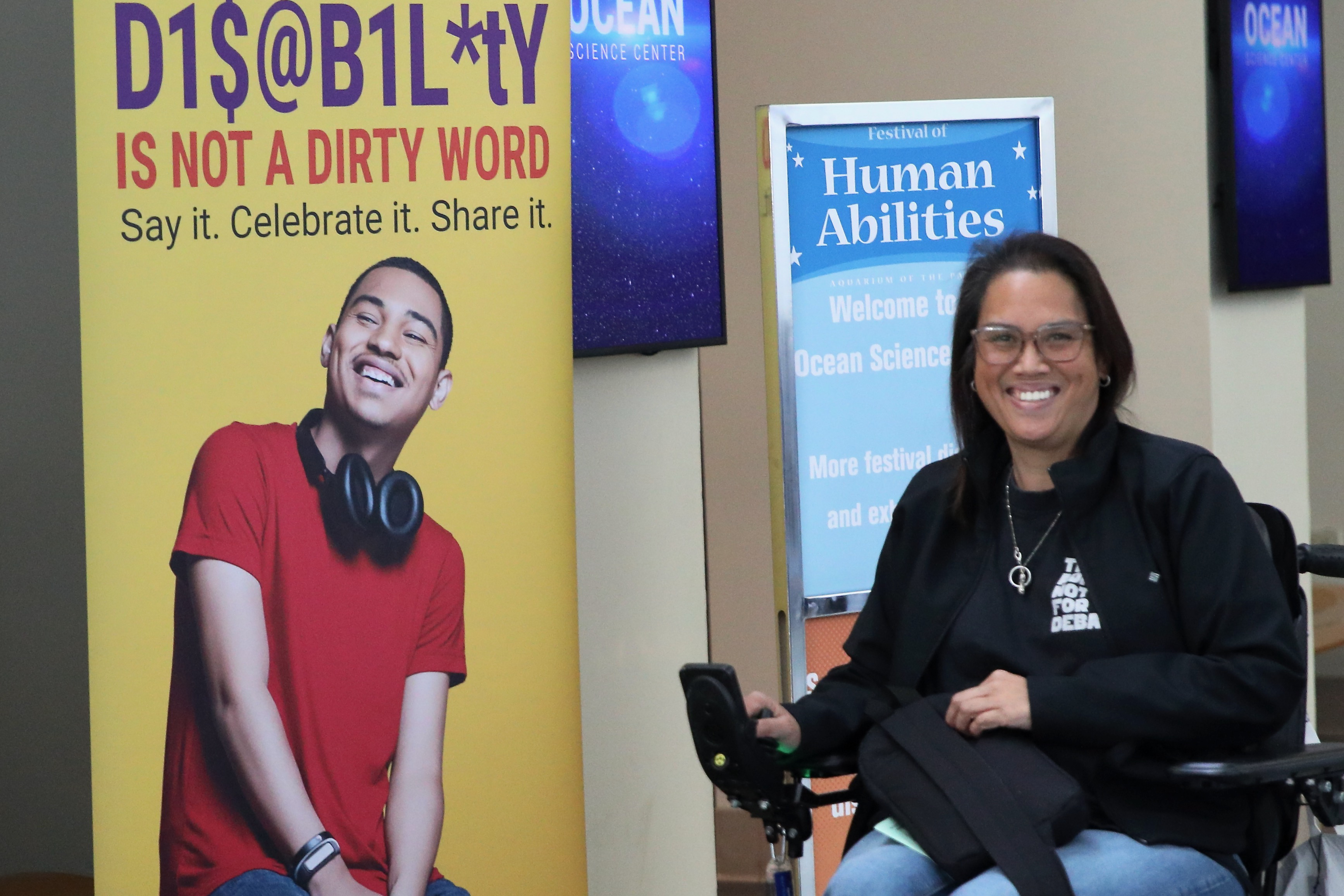 Theresa Devera of Los Angeles attends the Festival of Human...