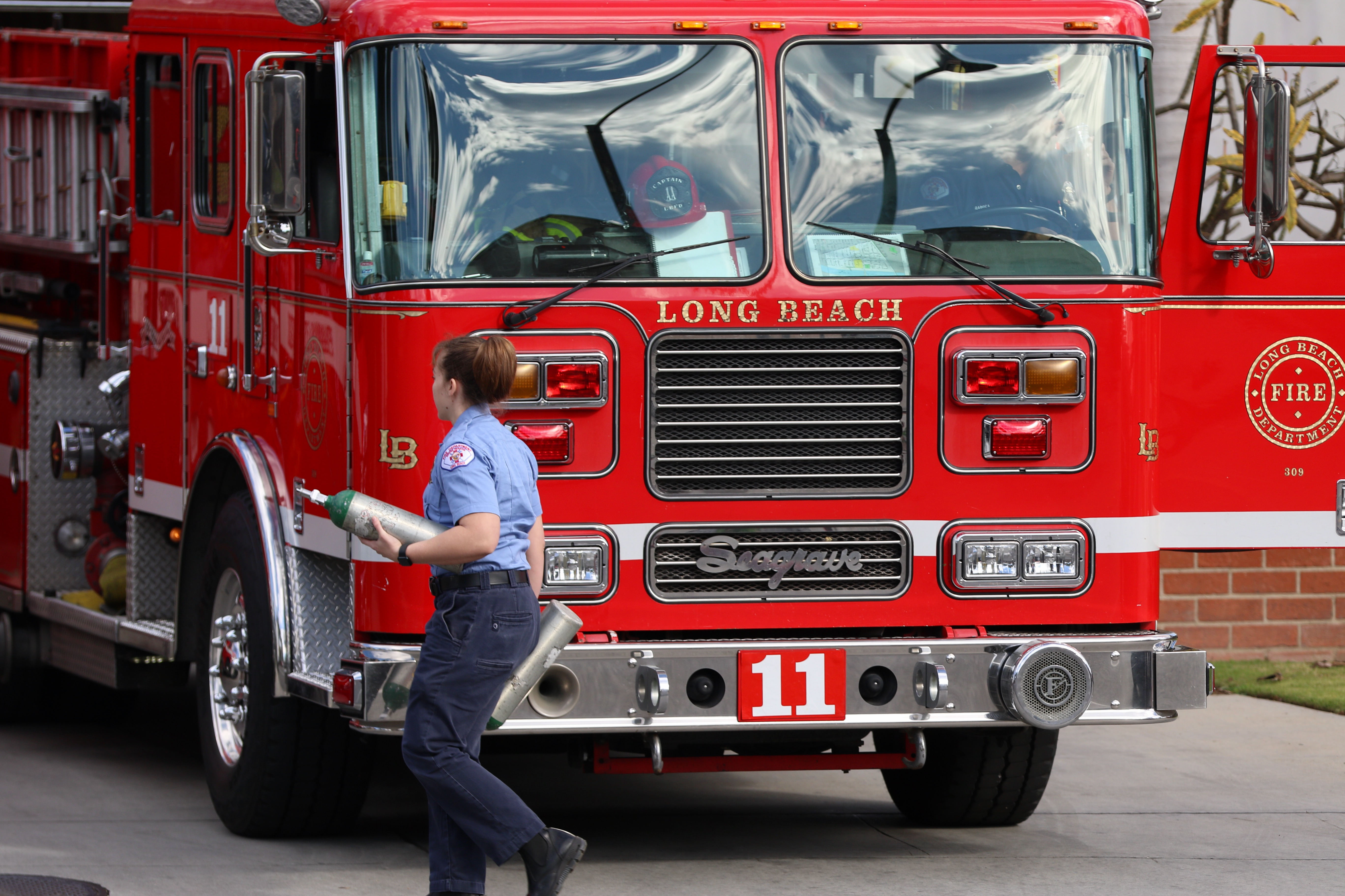 Engine 11, a Paramedic Assessment Unit, is positioned at Fire...