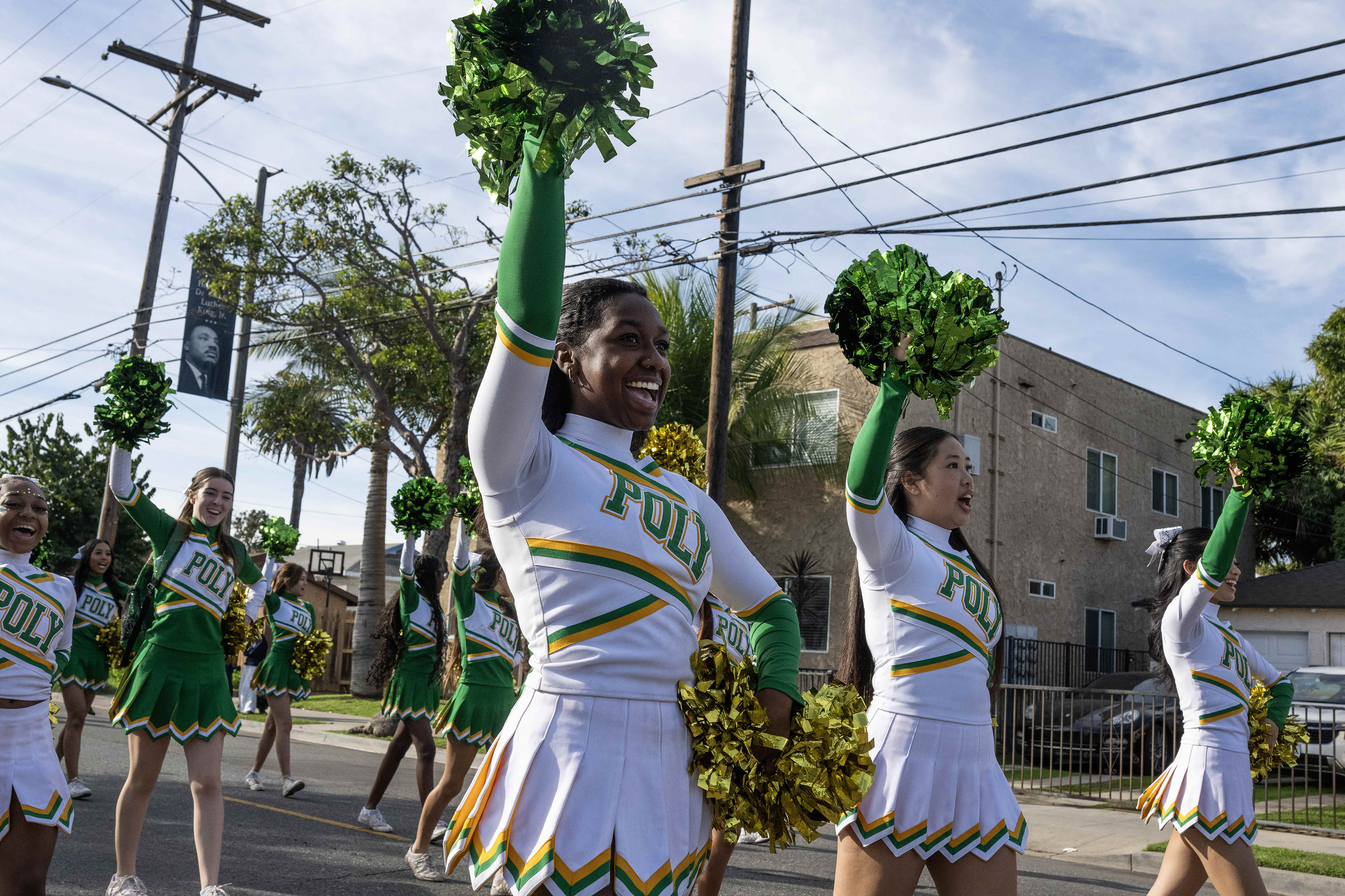 Long Beach Polytechnic High School starts off the 38th Annual...