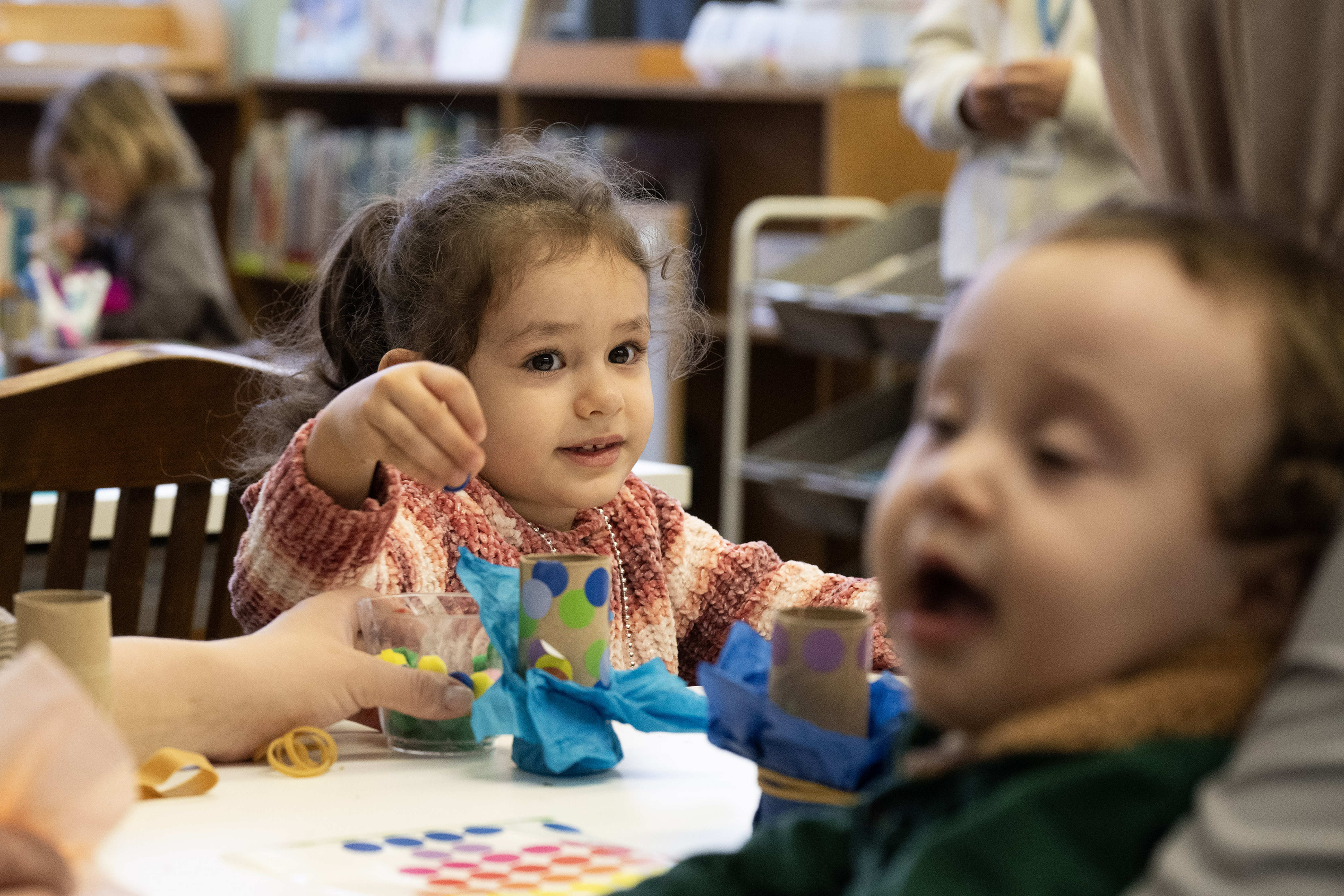 Long Beach Public Library hosts a Noon Yearâs Eve party...